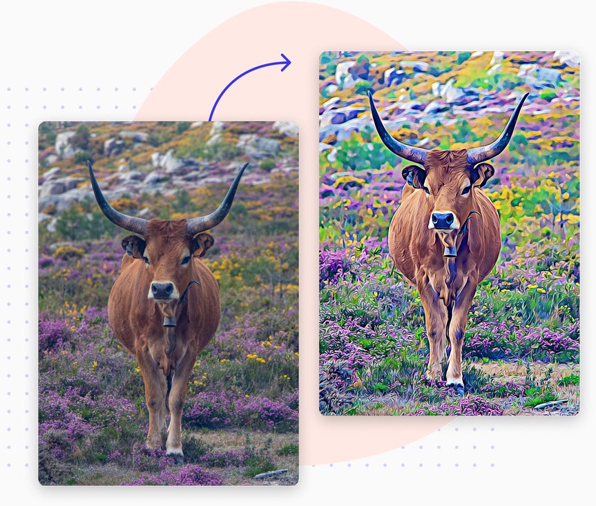 Before and After Oil Painting DLX